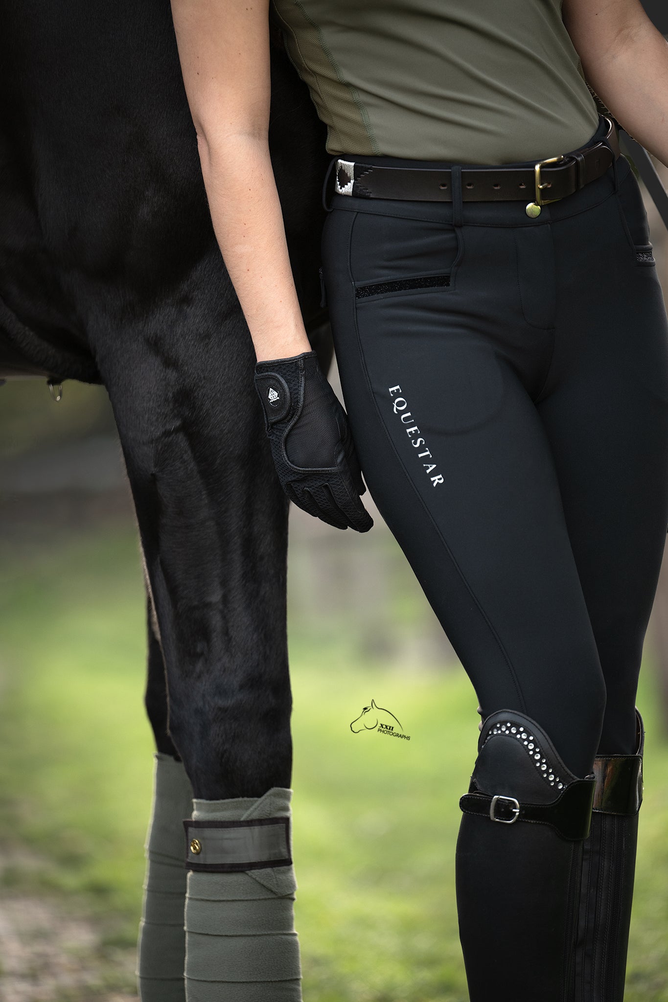 Riding breeches deluxe black