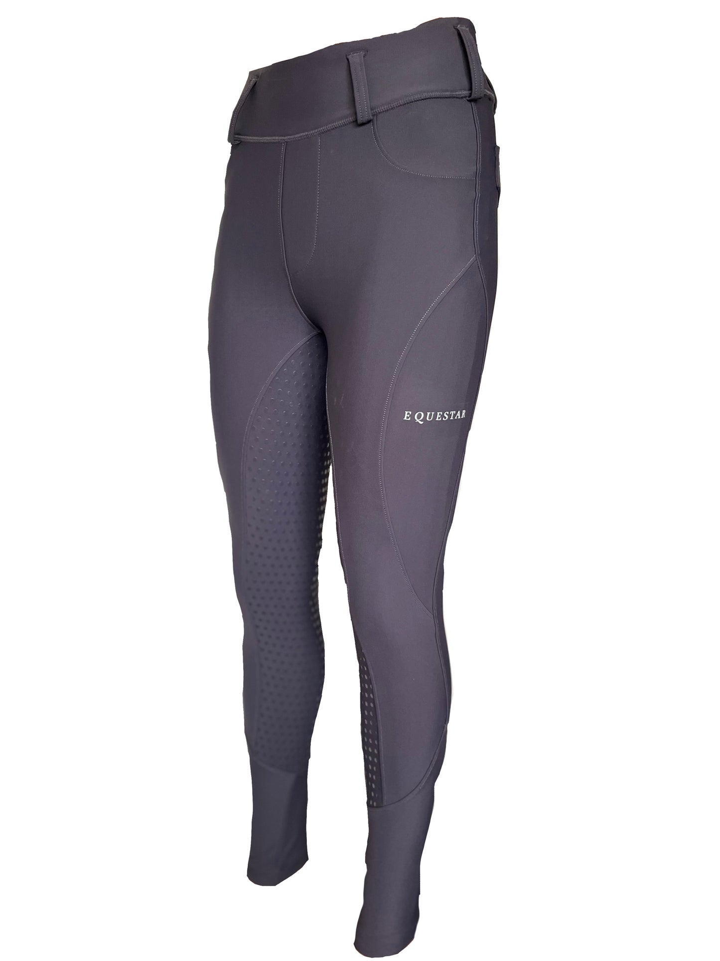 Riding legging Purple Grey
