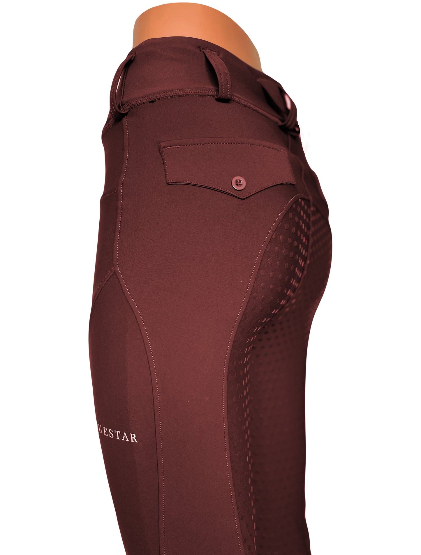 Riding legging Burgundy