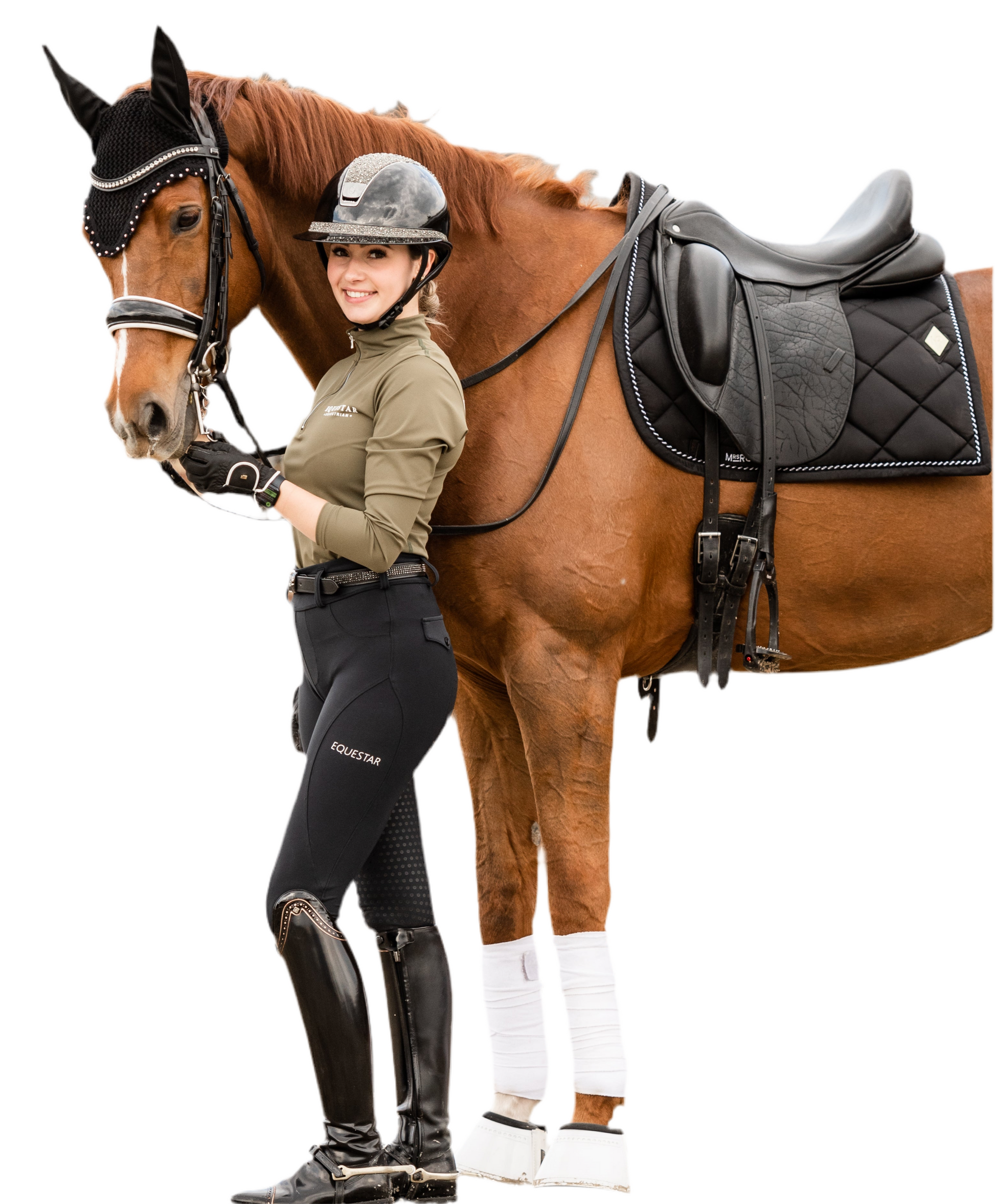 Olive baselayer equestar